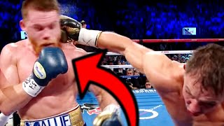 Canelo Takes a MASSIVE HIT From Golovkin Like a BOSS 🥶