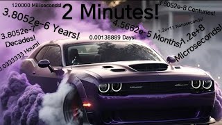 Hellcat Redeye SRT Dodge Challenger Disappears in 2 Minutes