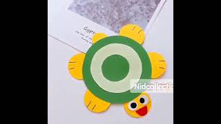 DIY Creative Turtle craft 😳/Easy Origami paper Tutorial#ideas #craft #decor #turtle#shorts