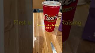 Loving Raising Cane’s #raisingcanes #shorts #orlando