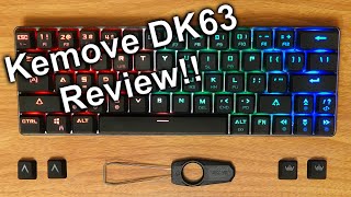 Kemove Dierya Dk63 Bluetooth keybord Review - latest version. (4k)