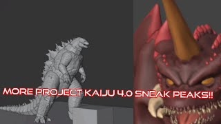 Project Kaiju 4.0 ||Roblox MANY MORE SNEAK PEAKS FOR PK 4.0!!