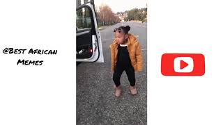 CUTE LITTLE GIRL DANCING CAN'T STOP WATCHING!! IN RSA🇿🇦 ⚫AMAPIANO DANCE TUTORIAL 2020