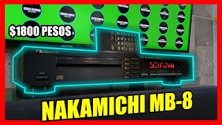 CD player NAKAMICHI MB-8 (video de funcionamiento para su venta) ##vendido