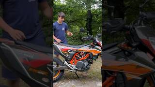 KTM 690 vs KAWASAKI 450 !!!