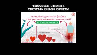 Что можно сделать при флебите поверхностных вен нижних конечностей #флебит #флеболог #вены #варикоз