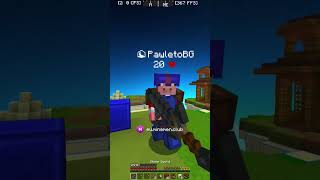 Minecraft FireBall Fight #shorts