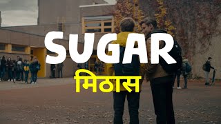 Maroon 5 - Suger (Lyrics In Hindi) | Hindi | Dark | मिठास