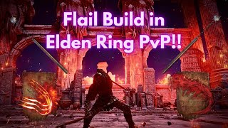 Elden Ring PvP Invasions : Using a Flail Knight build!! (Bleed Build)