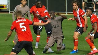 Yves Bissouma RED CARD vs Luton Town vs Tottenham, Yves Bissouma RED CARD for DIVE vs Luton Town