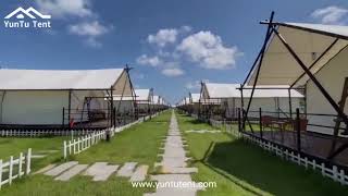 Glamping Poles - Safari Tent In Beach