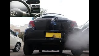 Toyota Yaris Engine Sound, Shooting Water 💦