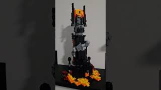 Lego Barad Dur MOC #lordoftherings #lego #legolordoftherings #legomoc #legostarwars