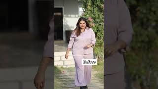 Kashaf Ansari Weightloss Transformation #shortfeed #ytviral #foryou #trending #kashafansari