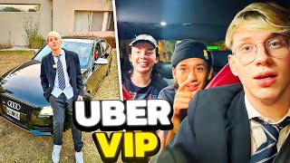 Siendo Uber De Lujo Por Un Dia || Brunenger