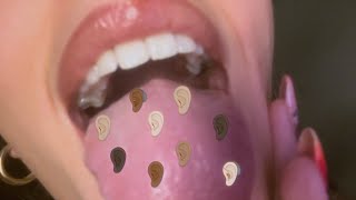 ASMR- Eating your ears for 10 minutes (super upclose intense mouth sounds)🍴