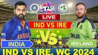 INDIA VS IRELAND ICC T20 WORLD CUP MATCH 8TH LIVE SCORES AND COMMENTARY