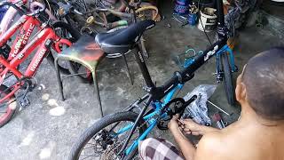 cara mengganti crank kotak ke crank Hollowteck 2