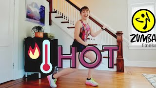 Hot by Daddy Yankee and Pitbull || 🔥 High Intensity Dance Workout || Zumba Fitness with NikkiFit