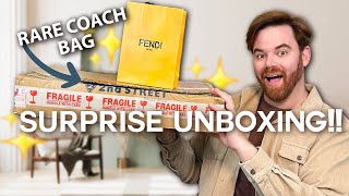 ✨ Surprise Coach and Fendi Unboxing! ✨ Rare Coach Bag Unboxing