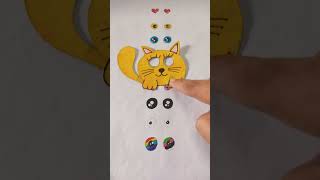 I could be Red I could be Yellow #colors #cat #viral #shorts #eyes #eyes #art