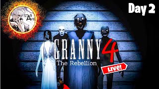 🔴 Escaping Granny's Ultimate Nightmare! | GRANNY 4: The Rebellion LIVE 🔪 | with StarAvii