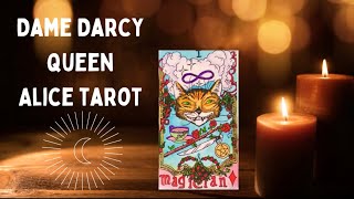 Dame Darcy ~ Queen Alice Tarot ~ Tarot Flip Through