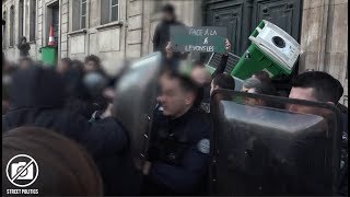 Blocus de Colbert à Bergson & manif lycéenne dans Paris  - 4 décembre 2019