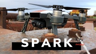 DJI Spark learning to fly