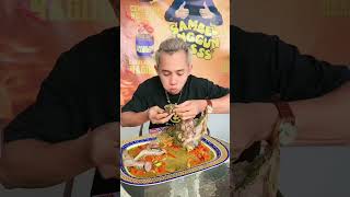 Mukbang kepala kambing pedas