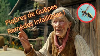 Piqûres de Guêpes : Solutions Naturelles et Remèdes de Grands-Mères