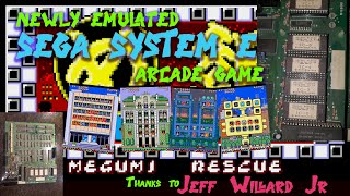 Very RARE Sega Arcade Game "Megumi Rescue" Now Emulated in MAME