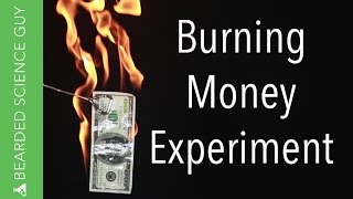 Burning Money Experiment (Chemistry)