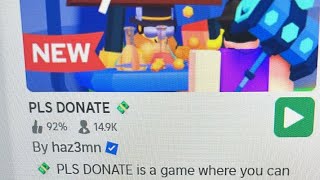 Pls donate Live Stream!