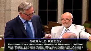 Gerald Keddy MP - Response to a Question from the CPC - June 6, 2014