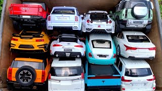 Review Box Full of Real Cars and Toy Cars /Jeep, Rolls-Royce Cullinan, GTR R35, Camaro, Toyota Supra