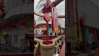 Walk at Jonker Walk CNY with Dragon | Visit Melaka Year 2024 | #shorts