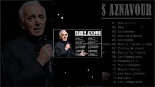 Charles Aznavour Les Plus Grands Succès 2024 - The Best Of Charles Aznavour 2024