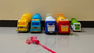 Mixer Roller Lorry collections #lorry #truck #colours #green #toys #baby #kids