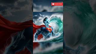 Superman Drank the entire Ocean 😱🌊💥#dc #trending #shorts