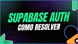 Supabase Auth SMTP como resolver