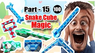 Snake cube Video part 15 ! How to Make a Gun on Snake Cube