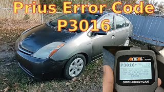 Prius Error Code P3016