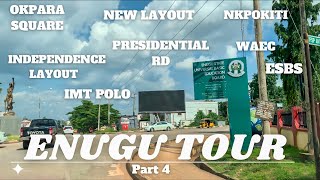 ENUGU NIGERIA 2022: Drive Through Enugu State (IMT polo via independence layout to new layout)