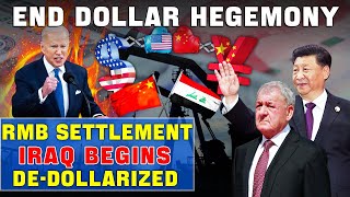 Accelerate De-Dollarization！  IRAQ Uses RMB For Settlement | The Dollar Is About To Be Replaced?