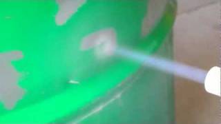 Removing paint from metal surface - IS 77S BLASTER - Dry Ice Blasting