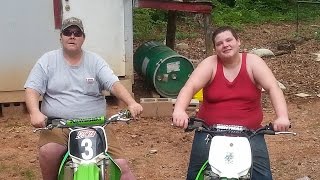 kx80 and kx85 riding