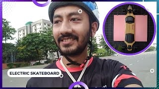 Riding Electric Skateboard in Bangladesh