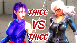 THICC Chun-Li - X-MEN PSYLOCKE VS Cammy - Fortnite Black Cat Street Fighter 6 |RTX 4090 MAX SETTINGS