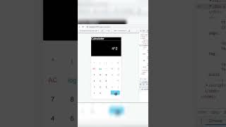 REACT.JS CALCULATOR PROJECT #react #react.js #reactjava #javascript